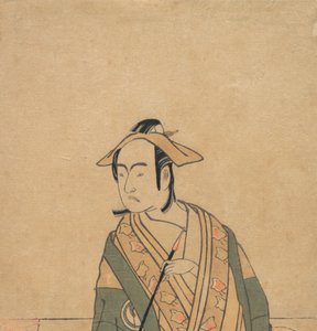 The Third Sawamura Sojuro in the Role of Soga no Juro, ca. 1779 by Shunsho