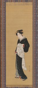 Woman in a Black Kimono, 1783-89