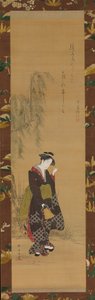 Woman under a Willow Tree, 18th century