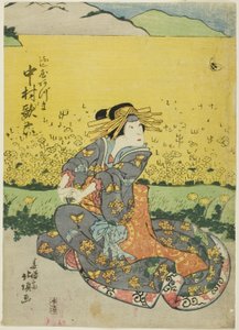 The Actor Nakamura Karoku I as Fujiya Azuma by Shunshosai Hokucho