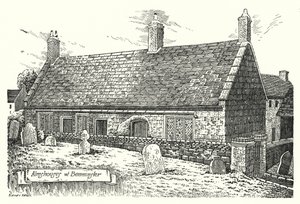Almshouses at Beaminster by Sidney Heath