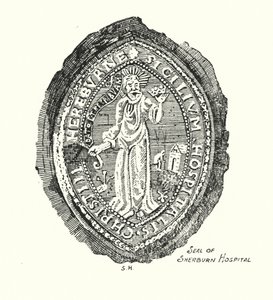 Seal of Sherburn Hospital by Sidney Heath