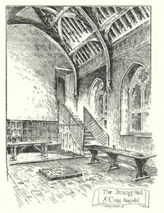 The Dining Hall, St Cross Hospital by Sidney Heath