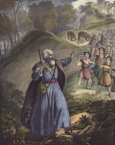 Little children mocking Elisha