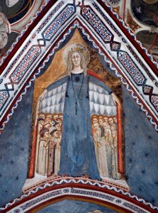 Representation of the Virgin Mary Mother of the Church