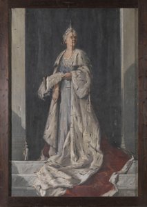 Portrait of Wilhelmina, Queen of the Netherlands by Sierk Schröder