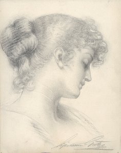 Study for Evensong by Sigismund Christian Hubert Goetze