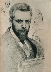 Portrait by Sigmund Lipinsky