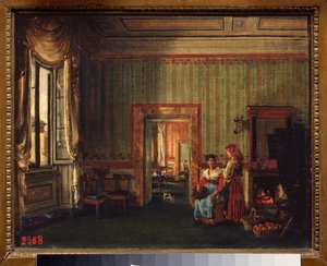 Interior of the House of Prince Alexander Golitsyn in Rome