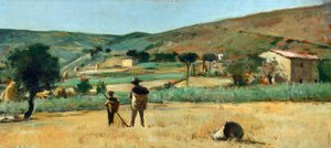 Countryside with Peasants