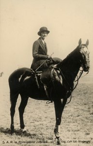 Princess Yolanda of Savoy, Countess of Bergolo, Horse by Silvio Ottolenghi