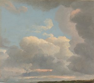 Cloud Study Early Evening by Simon Alexandre Clément Denis