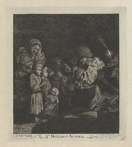 Saint Nicholas Eve (St. Nicholas Eve) by Simon Andreas Krausz