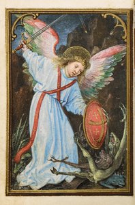 Folio from a miniature Book of Hours, use of Rome, Bruges, 1530-35