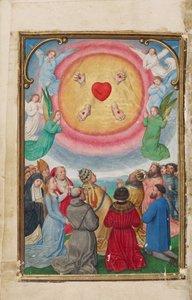 The Worship of the Five Wounds by Simon Bening