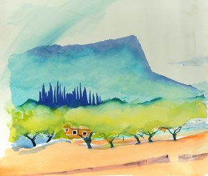 Almonds, Pollença, 2016
