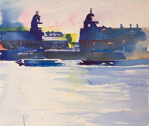 Greenwich from Isle of Dogs, 2016