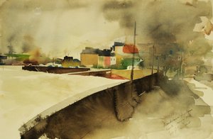 Monkstown Harbour, Cork, 2003 by Simon Fletcher