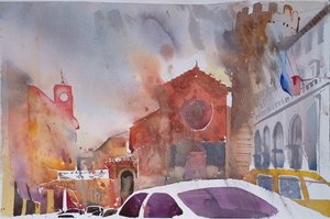 Orvieto Piazza, Italy 2002