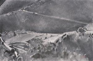 The High Road, 2001 by Simon Fletcher