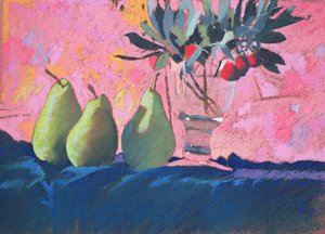 Three Green Pears, 2004