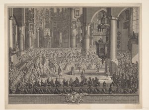 Marriage of Charles Christian of Nassau-Weilburg with Princess Carolina, 1760