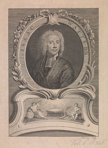 Isaac Watts by Simon Francois Ravenet