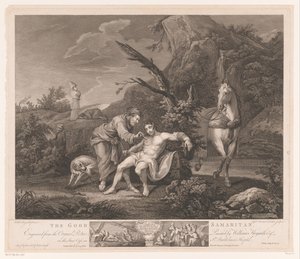 Parable of the Good Samaritan by Simon François Ravenet (le vieux)