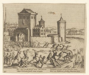 Punishment of Zichem, 1578 by Simon Frisius