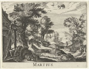 March by Simon Frisius