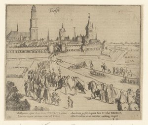 Truchsess Received in Delft, 1584 by Simon Frisius