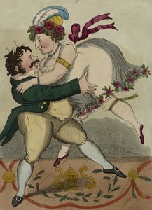 The New German Waltz, c.1818 by Simon Hehl