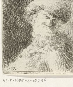 Portrait of an Unknown Man with Fur Hat