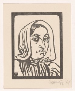 Head of a Woman with Cap