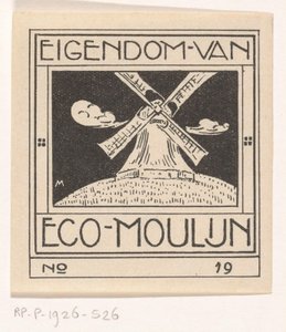 Ex Libris of Eco Moulijn