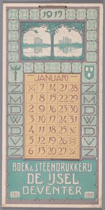 Calendar 1917