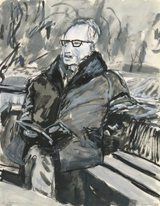 Man Reading a Book by Simon Neville