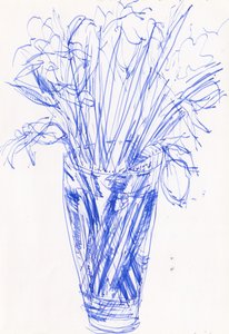 Vase of Flowers, 2016