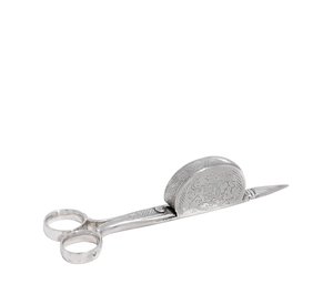 Pair of George II Snuffer-Scissors from the Warrington Plate