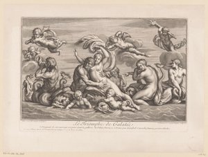 Triumph of Galatea by Simon Thomassin