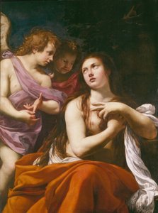 Mary Magdalene and two Angels