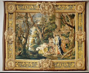 Moses Saved from the Waters by Simon Vouet