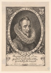 Wolfgang William, Count Palatine by Simon van de Passe