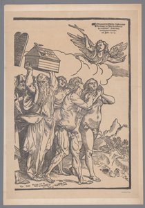 Reproduction of the Tenth and Final Part of the Print Series The Triumph of Christ after Joos Lambrecht by Simonau and Toovey