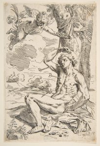 Saint Sebastian Pierced with Arrows and Tied to a Tree, ca. 1639