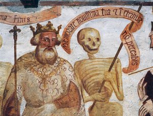 Death with the King (detail)