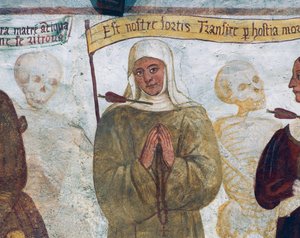 Death with the Nun (Detail)