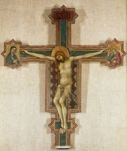Crucifix with Virgin Mary and St John the Evangelist