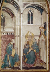 Life of Saint Martin of Tours: Saint Martin in Meditation by Simone Martini