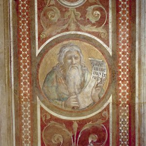 Maesta: Abraham (detail)